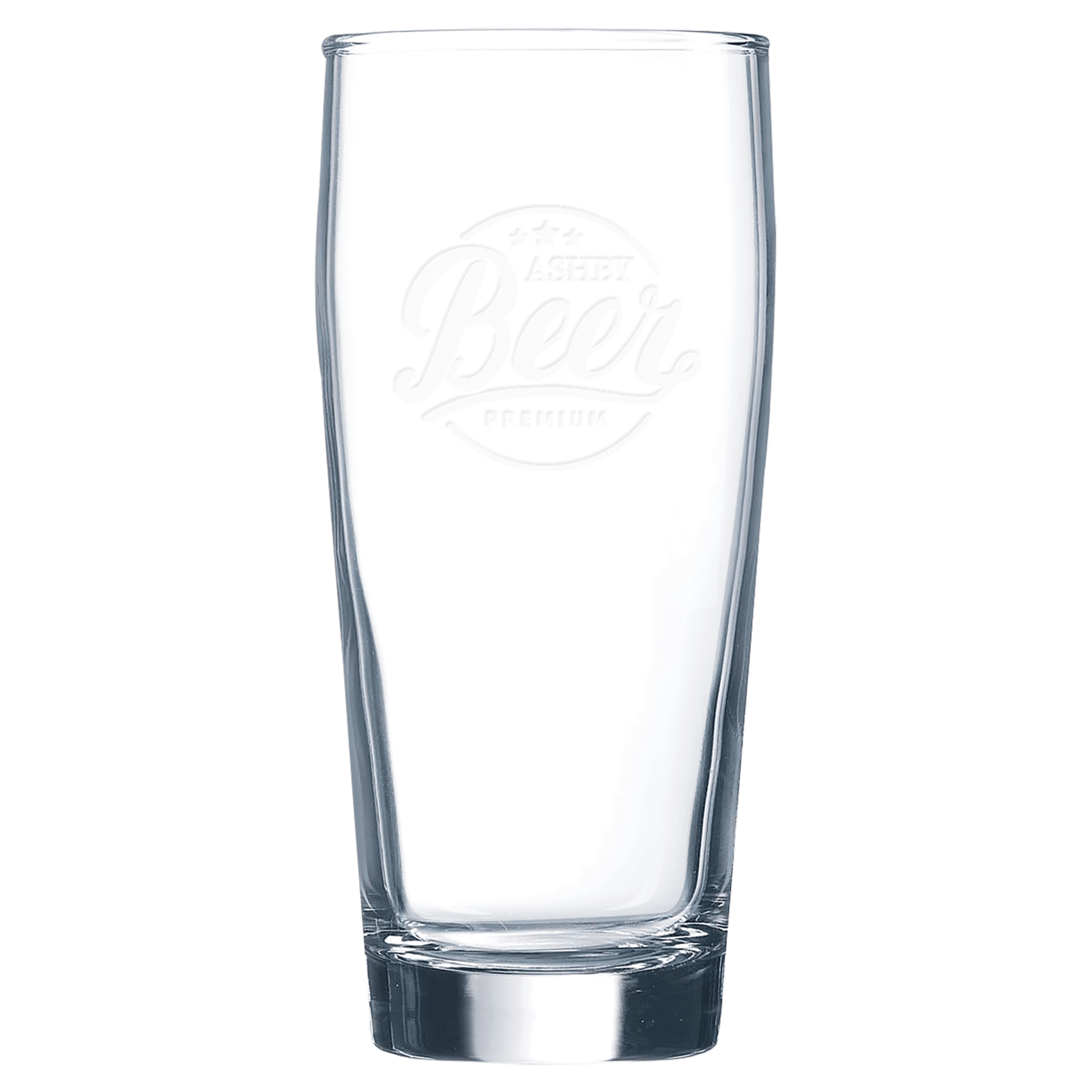 16 oz. Will Becher Beer Personalized Glass