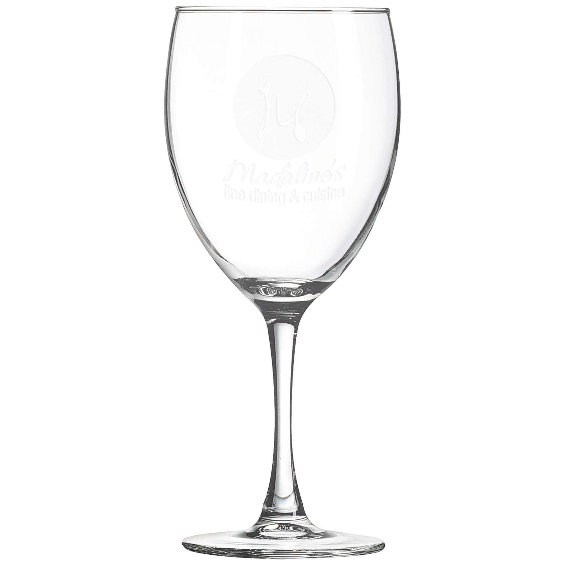 10 1/2 oz. Wine Personalized Glass
