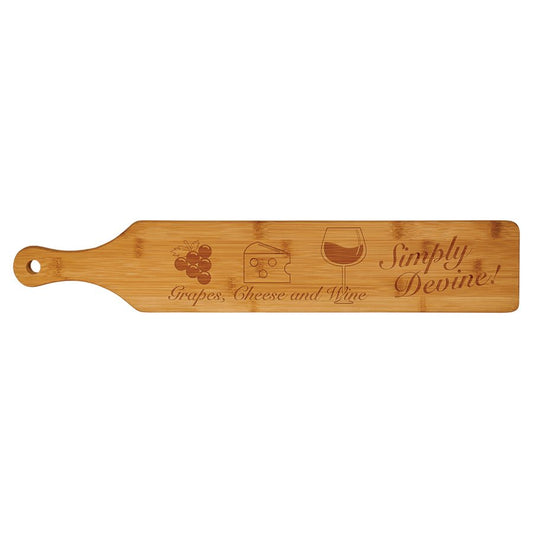 Personalized Bamboo Paddle