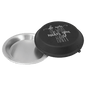 Personalized Aluminum Pie Pan with Black Powder Coated Lid