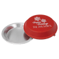 Personalized Aluminum Pie Pan with Red Powder Coated Lid