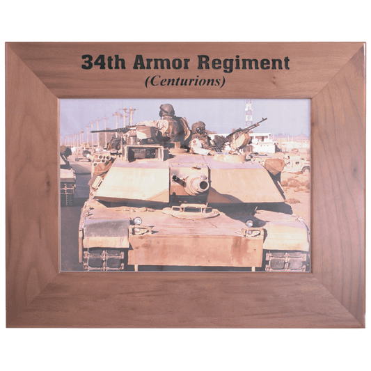 Genuine Walnut Photo Personalized Photo Frame