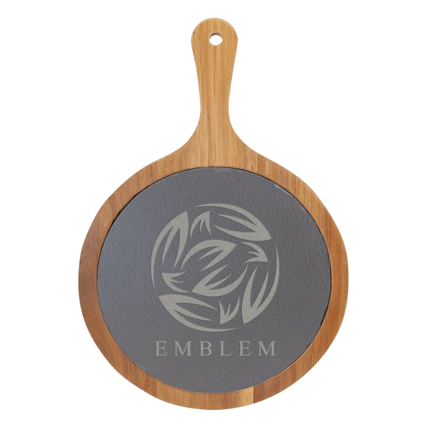 Custom Acacia Wood with Slate Cutting Board