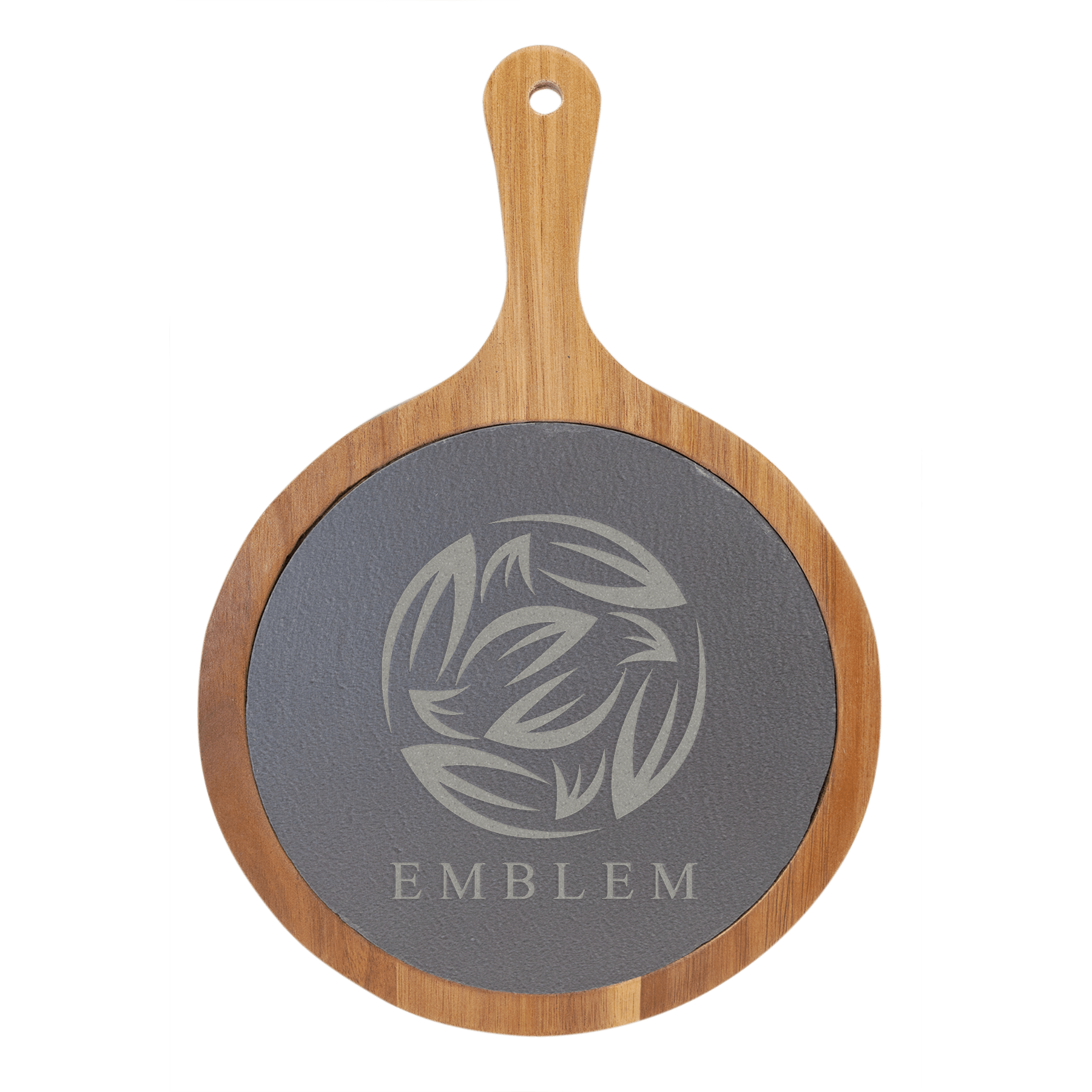 Custom Acacia Wood with Slate Cutting Board