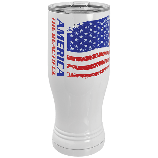 Custom Full Color Polar Camel 20 oz. Pilsner-White