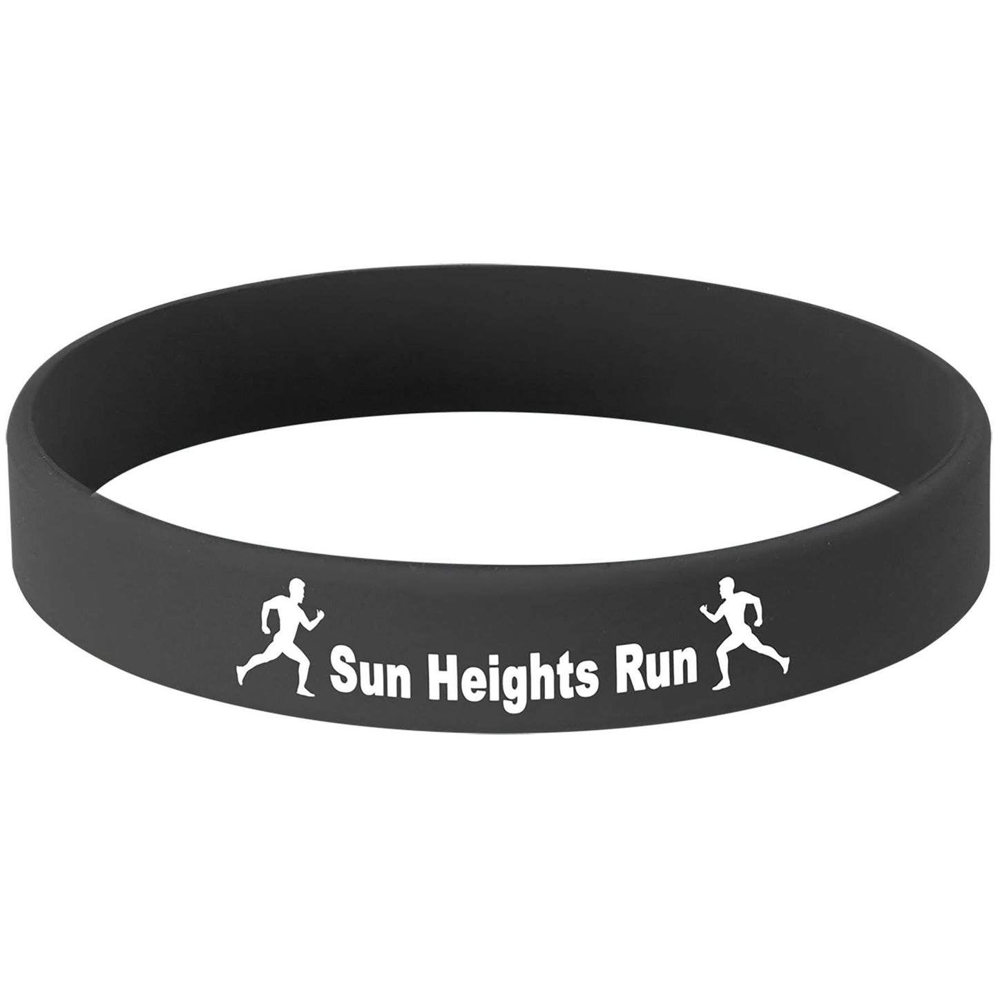 Personalized Black Silicone Bracelet