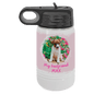 Full Color 12 oz. Polar Camel Water Personalized Water Bottle-White