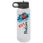 Full Color 30 oz. Polar Camel Water Personalized Water Bottle-White