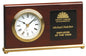 Rosewood Horizontal Personalized Desk Clock