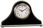 Black Mantel Personalized Desk Clock - Wood