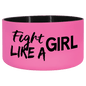 Pink/Black Silicone Water Personalized Water Bottle Boot for 40 oz. Water Bottles