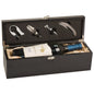Custom Matte Black Finish Single Wine Presentation Box with Tools