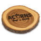Elm Wood Custom Engraved Coaster - Wood