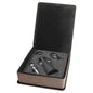 Custom Gray Leatherette 3-Piece Wine Tool Set - Leatherette