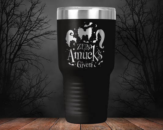 30oz Custom Spooky Drinkware Gift | Witch's Sass Halloween Tumbler