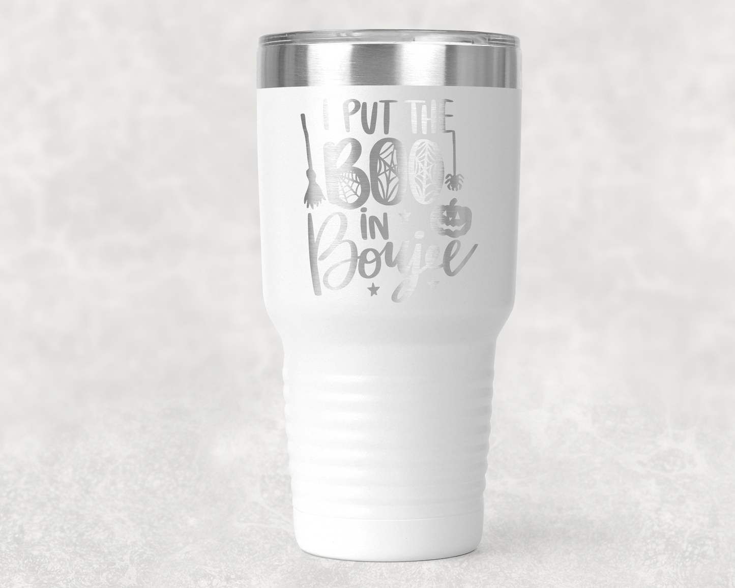 Personalized Halloween Tumbler | 30oz Insulated Spooky Gift Cup