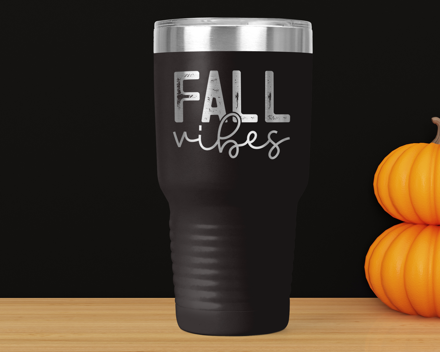 Fall Fun 30oz Tumbler | 16 Autumn Designs | Laser-Engraved Drinkware