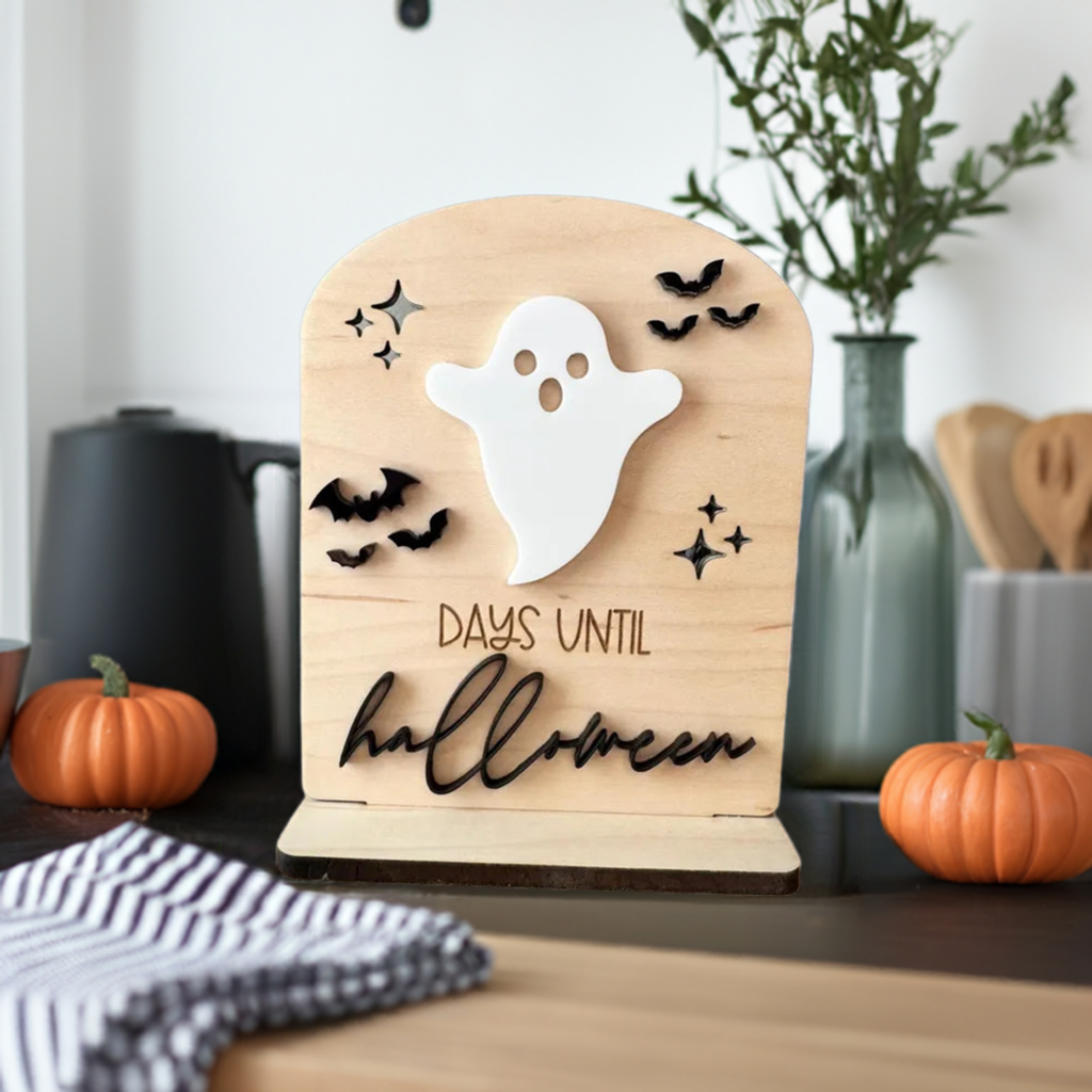 Halloween Countdown - Dry Erase | Year-Round Kids Calendar | Spooky