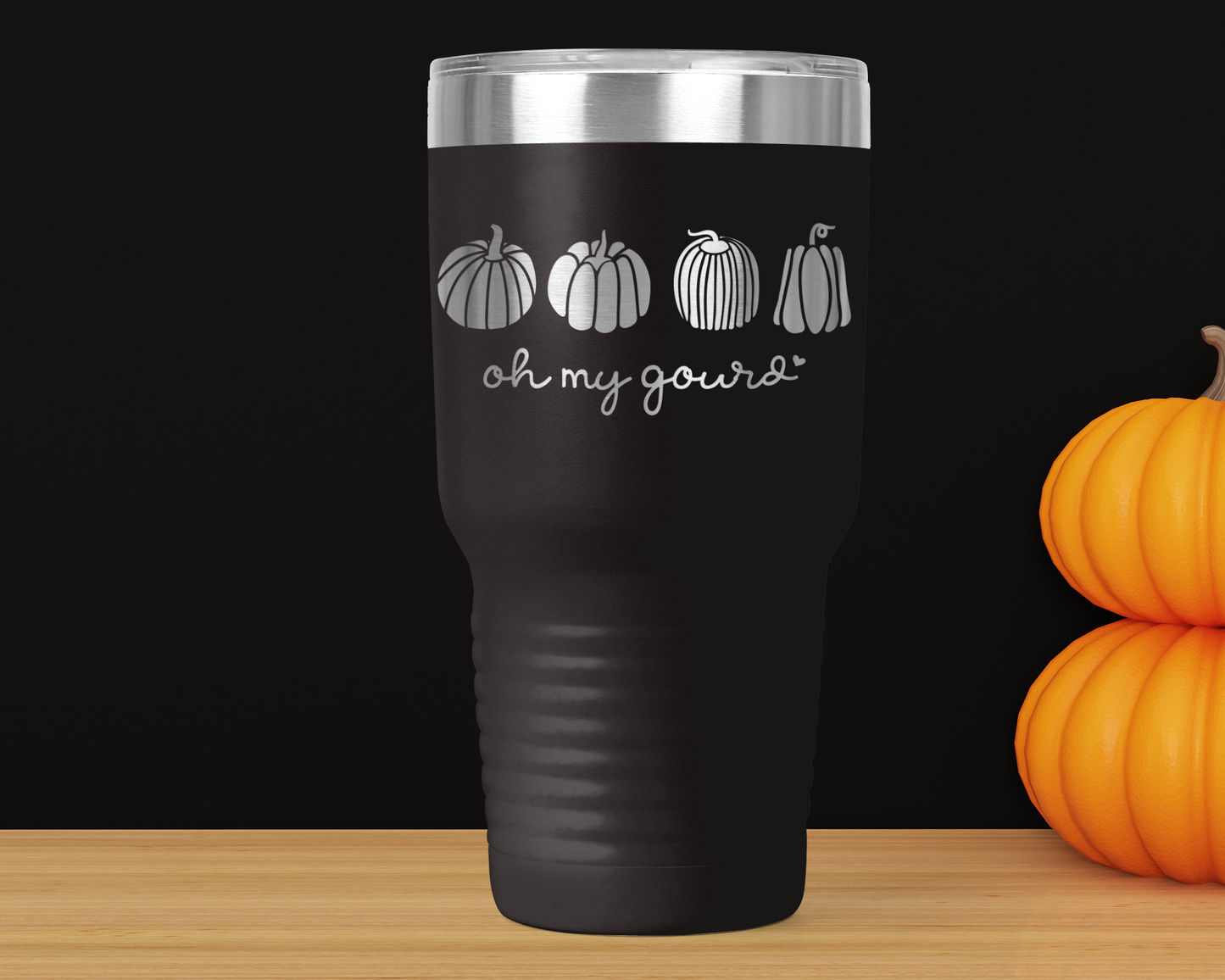 Fall Fun 30oz Tumbler | 16 Autumn Designs | Laser-Engraved Drinkware